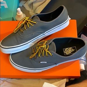 Vans Authentic Hiker Gargoyle Grey Skate Shoes